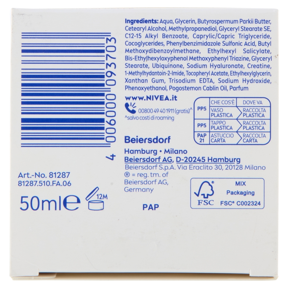Nivea Q10 Anti-Rughe Power Crema Giorno Extra Rassodante SPF 15 Tutti i Tipi di Pelle 50 ml